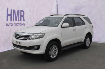 2012 Toyota Fortuner 4x2 Dsl HMR Auto auction