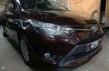 Grab Active 2017 Toyota Vios 1.3 E Manual Blackish Red Sedan