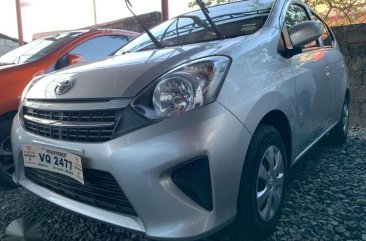 2017 Toyota Wigo 1.0 E Manual Silver Hatchback