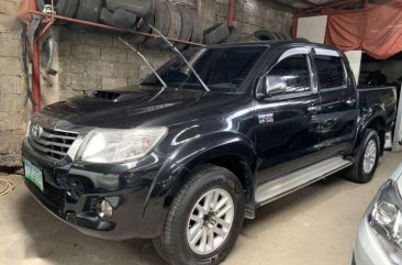 2012 TOYOTA Hilux 25 G 4x4 Black Manual