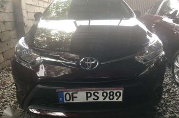 2018 Toyota Vios 1.3E Manual Blackish Red Color