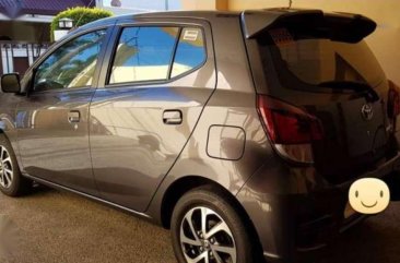 Toyota Wigo 2018 metallic gray complete papers