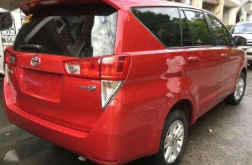 Toyota Innova 2.8E Red Manual 2017 Model