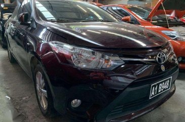 2017 Toyota Vios 1.3E Blackish Red Manual Shift