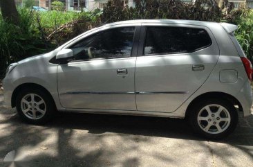 2017 Toyota Wigo 1.0 G Automatic Silver First Gen