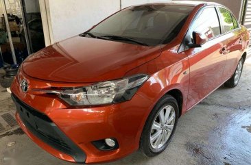 Grab Registered 2017 Toyota Vios 1.3 E Automatic Orange Metallic