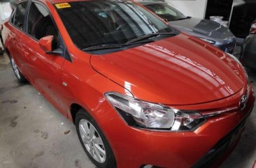 2017 Toyota Vios 1.3E automatic metallic ORANGE