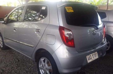 Toyota Wigo G 2017 Manual Silver-Located at Quezon City