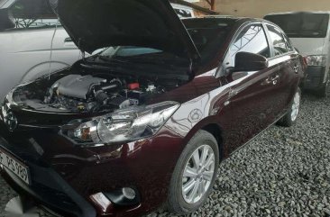 Toyota Vios E 2018 Manual B.Red-Located at Quezon City