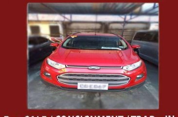 2017 Ford Ecosport Red AT Gas - SM City Bicutan