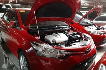 TOYOTA Vios E 2018 Automatic Red-Located at Quezon City