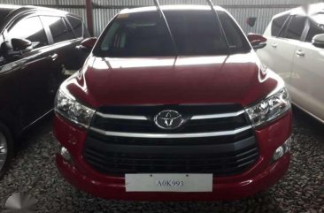 Toyota Innova E RED Manual 2017 Model