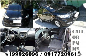 GRAB 2016 HYUNDAI Accent Black Manual gas