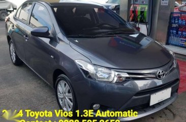For sale 2014 Toyota Vios 1.3E automatic