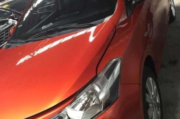 2017 Vios E automatic orange