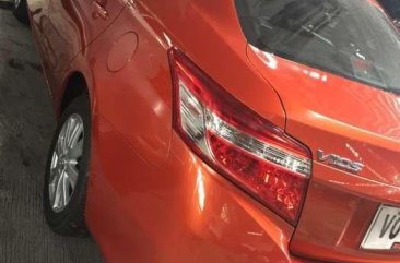 2017 Vios E automatic orange