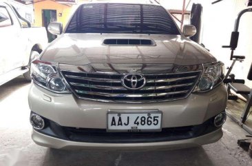 2014 Toyota Fortuner V Automatic