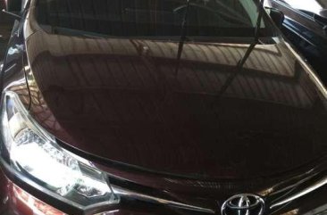 2017 TOYOTA Vios E automatic blackish red