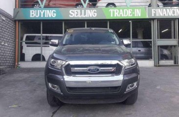 2017 FORD RANGER XLT 2.2L A/T GRAY  DIESEL