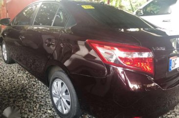 2018 Toyota Vios E Manual Transmission BLACKISH RED