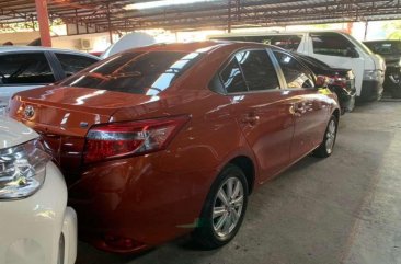 GRAB READY!!! TOYOTA Vios 1.3 E 2017 Automatic Orange