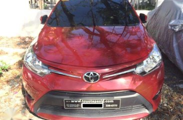 Toyota Vios 2016 MT Red for sale