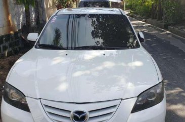 Mazda 3 2005 White for sale