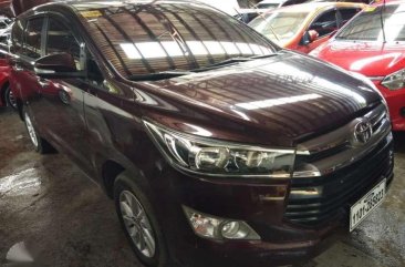 2017 Toyota Innova 2.8G newlook manual diesel blackish red