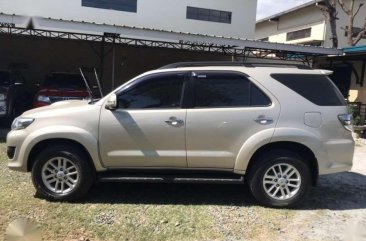 Toyota Fortuner V automatic intercooler turbo diesel 2014 model