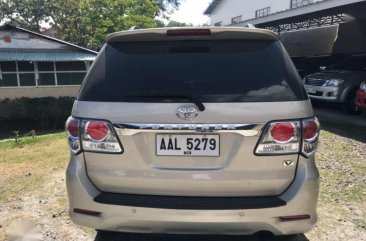 Toyota Fortuner V automatic intercooler turbo diesel 2014