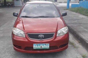 Toyota Vios j 2005 Manual trans FOR SALE