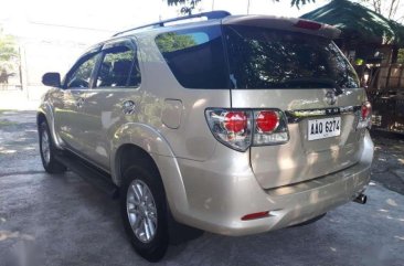 For Sale Only 2014 Toyota Fortuner G Manual Transmission