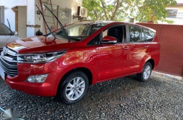 2017 Toyota Innova 2.8E Manual Red Mica