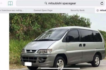 2004 Mitsubishi Spacegear for sale