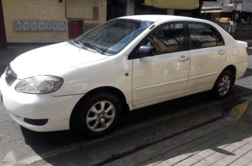 2007 Toyota Altis 1.6E  Manual transmission