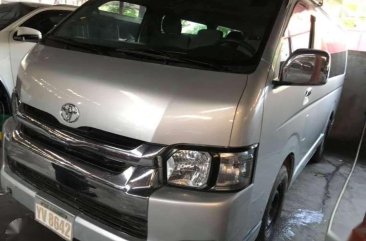 2016 Toyota Hiace Grandia SILVER Manual Transmission