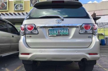 Toyota Fortuner 2.5G Automatic Diesel 2013