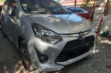 Silver Toyota Wigo G 2017 Newlook for sale