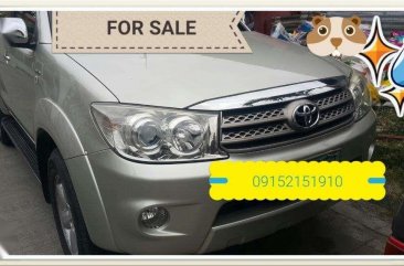 Toyota Fortuner 2010 diesel matic FOR SALE