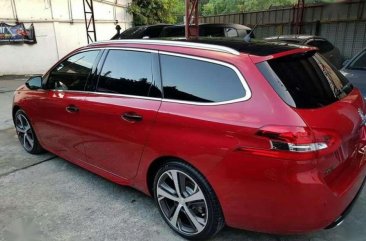 2017 Peugeot 308 SW GT Line. (Red) 1.6 Diesel