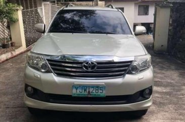 2012 Toyota Fortuner G Automatic Diesel for sale
