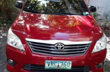 Toyota Innova E 2013 gas matic for sale