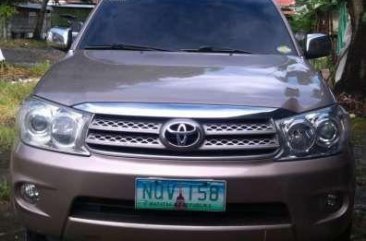 Toyota Fortuner diesel 2010 FOR SALE