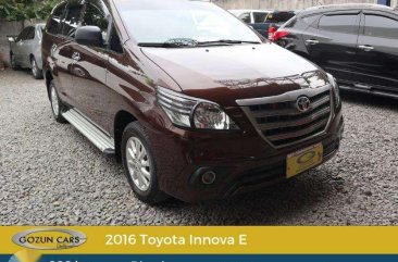 2016 Toyota Innova E for sale