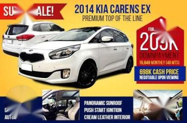 2014 Kia Carens EX AT Top of the line 1.7 diesel automatic