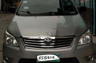 Toyota Innova 2012 2.0 E (Manual Gas) for sale