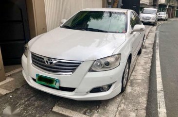 2007 Toyota Camry Pearl White AT 2.4V FOR SALE