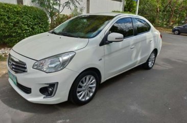 2014 Mitsubishi Mirage G4 GLS automatic Pearl white