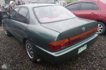 Toyota Corolla XE 1994 model 1996 Aquired 