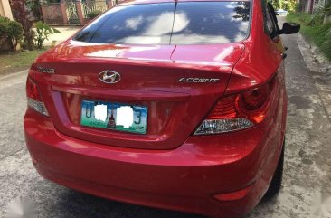 2013 Hyundai Accent 1.4 M/T Gas •veloster red